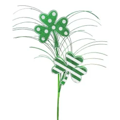 Floral^Liberty Floral Polka Dot Stripe Clover Spray