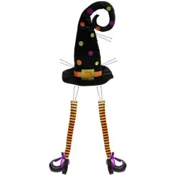 Hanging Decor^Craig Bachman Polka Dot Witch Hat And Legs Kit
