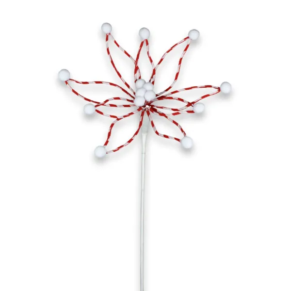 Stems^Direct Export Co. Pom Loop Poinsettia Stem