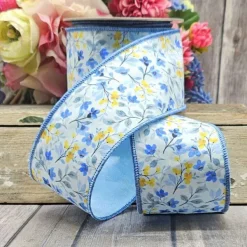 Ribbon^D. Stevens Poplin Cosmos Ribbon, 3" X 10Yd