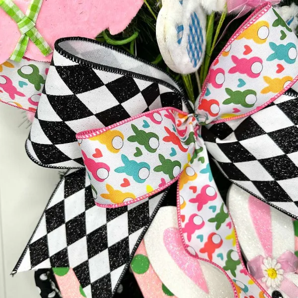 Ribbon^D. Stevens Poplin Easter Bunny Ribbon, 2.5" X 10Yd