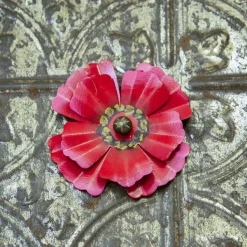 Spring^The Round Top Collection Poppy Flower Magnet
