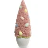 Home Accents^RAZ Potted Bottle Brush Tree With Egg Ornaments