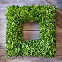 Spring^Mills Floral Company Preserved Boxwood Country Manor Wreath