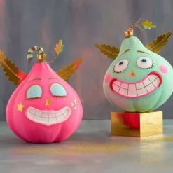 Focal Points^Glitterville Pumpkin Pixies Display By , Medium