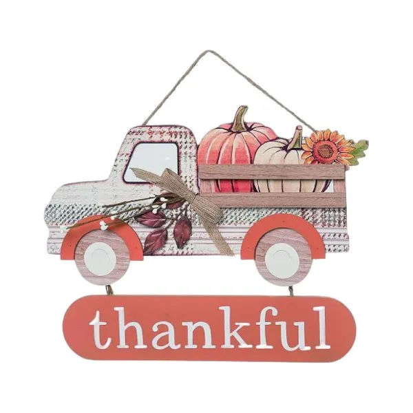 Signs^Transpac Pumpkin Truck D Cor