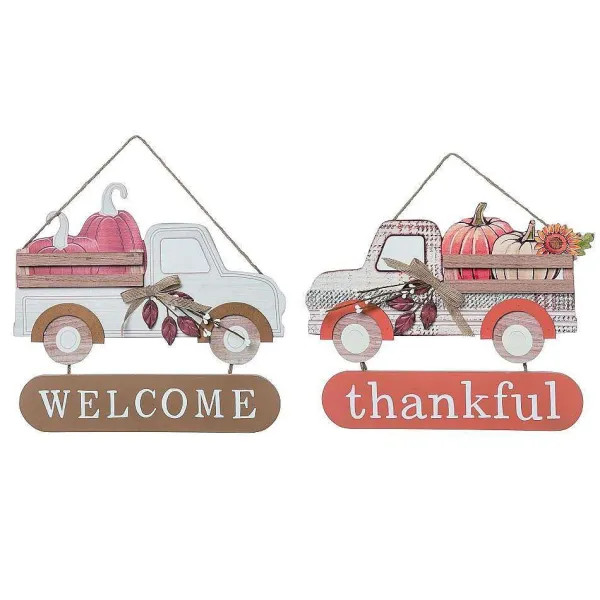 Fall^Transpac Pumpkin Truck D Cor