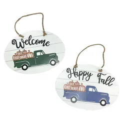 Signs^Transpac Pumpkin Truck Hanger