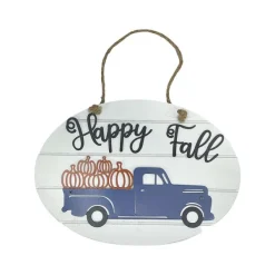 Table Decor^Transpac Pumpkin Truck Hanger