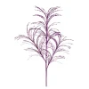 Floral^Regency Purple Glitter Sequin Pampas Grass Spray, 34"