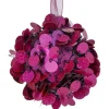 Mardi Gras^Regency Purple Sequin Retro Ball Ornament