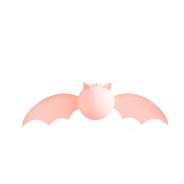 Figurines^Glitterville Rainbow Bat Display By