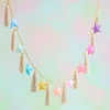 Garlands^Glitterville Rainbow Star Garland By