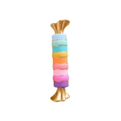 Table Decor^Glitterville Rainbow Taffy Candy Display By