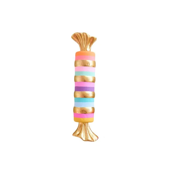 Table Decor^Glitterville Rainbow Taffy Candy Display By