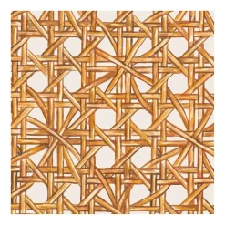 Party Diy^Hester & Cook Rattan Weave Cocktail Napkin Set
