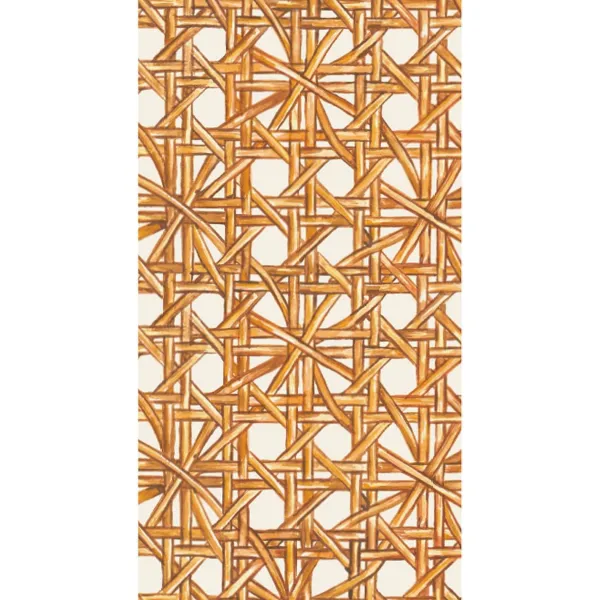 Spring^Hester & Cook Rattan Weave Guest Napkin Set