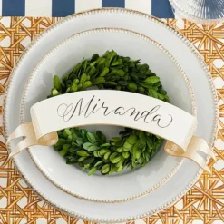 Spring^Hester & Cook Rattan Weave Placemat Sheets