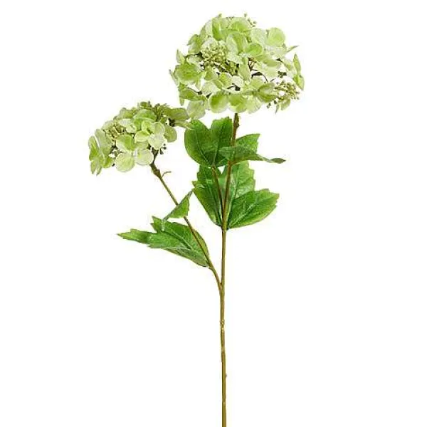 Spring^RAZ Real Touch Green Hydrangea Spray, 19"