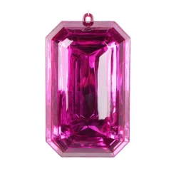 Mardi Gras^Farrisilk Rectangle Jewel