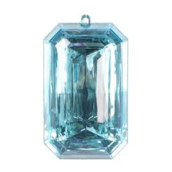 Mardi Gras^Farrisilk Rectangle Jewel