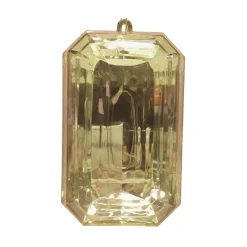 Mardi Gras^Farrisilk Rectangle Jewel