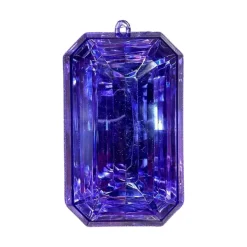Mardi Gras^Farrisilk Rectangle Jewel