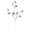Floral^Direct Export Co. Red And White Curly Spray