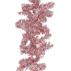 Table Decor^Liberty Floral Red And White Garland, 6'