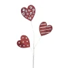 Picks^Craig Bachman Red And White Glittery Heart, 25"