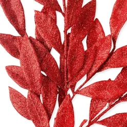 Floral^Direct Export Co. Red Bay Leaf Glitter Spray