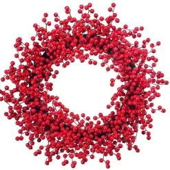 Wreaths^Regency Red Berry Deluxe Wreath