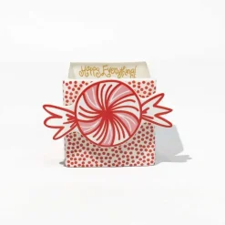 Diy Containers^Happy Everything Red Dot Small Nesting Cube By !