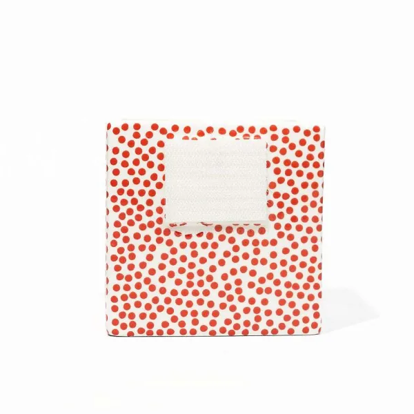 Diy Containers^Happy Everything Red Dot Small Nesting Cube By !