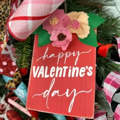 Door Decor^Direct Export Co. Red Floral Valentine's Day Ornament
