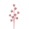 Floral^Liberty Floral Red Gingham Heart Spray