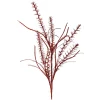 Sprays^Regency Red Glitter Mica Mini Leaf Spray