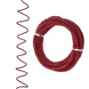 Table Decor^RAZ Red Glittered Rope Garland, 10'