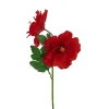 Floral Decor^Liberty Floral Red Hibiscus Spray