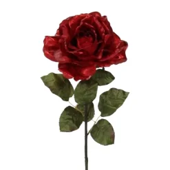Stems^Craig Bachman Red Metallic Rose Stem