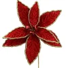 Floral^Liberty Floral Red Poinsettia Pick