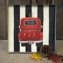 Wall Decor^The Round Top Collection Red Truck Charm