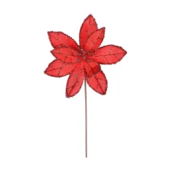 Stems^Direct Export Co. Red Velvet Poinsettia Stem