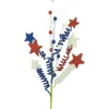 Sprays^Liberty Floral Red, White And Blue Star Ball & Twist Spray