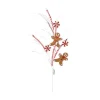 Sprays^Direct Export Co. Red, White, And Brown Gingerbread Grass Spray