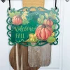 Wall Decor^The Round Top Collection Reversible Fall And Trick Or Treat Sign