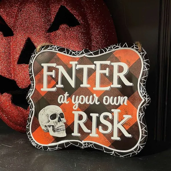 Signs^Craig Bachman Risk Halloween Sign
