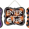 Table Decor^Craig Bachman Risk Halloween Sign