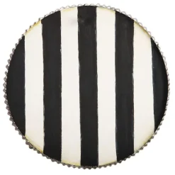 Wall Decor^The Round Top Collection Round Black And White Display Board