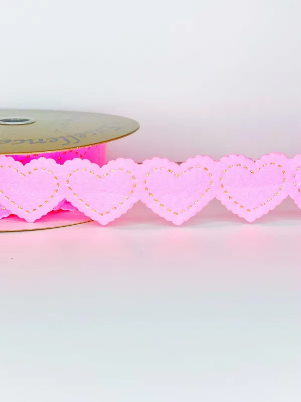Ribbon^Direct Export Co. Row Of Hearts Ribbon